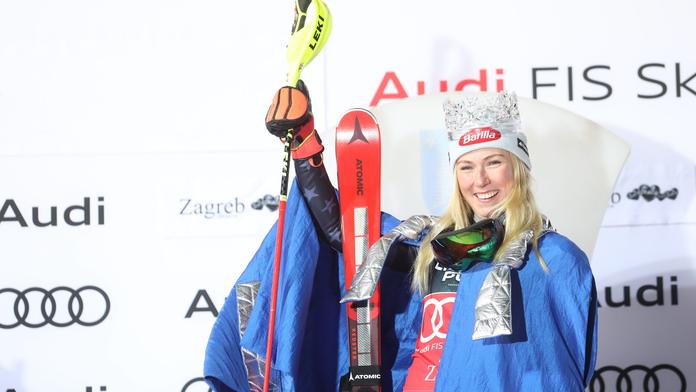 Fenomenální Shiffrinová má další výhru a dorovnala rekord Vonnové