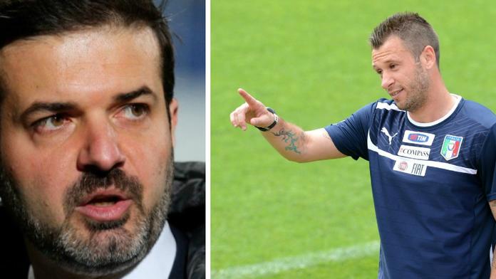 Stramaccioni je nejhorší člověk, jakého jsem poznal, řekl Cassano!