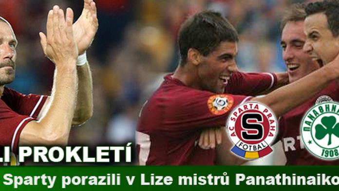 Sparta zlomila prokletí a porazila Panathinaikos 3:1