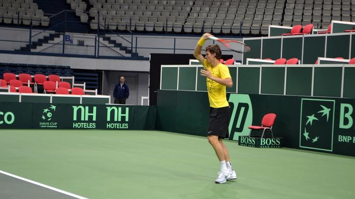 SKVĚLÁ ZPRÁVA: Berdych si v Ostravě zatrénoval a cítí se v pořádku