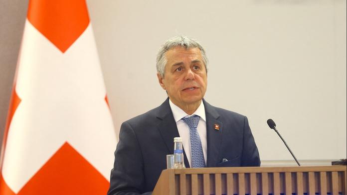 Švýcarský ministr zahraničí  Ignazio Cassis