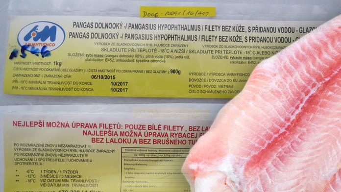 Závadný pangas v Albertu: Masa v něm bylo jen 48 %, zbytek voda!