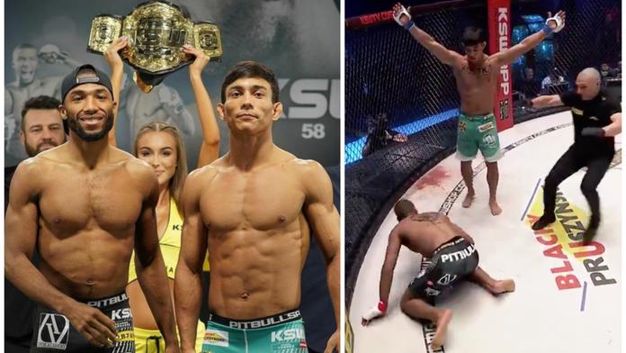 KSW 58: V Polsku lítaly rány i po zápase. Šampion padl v prvním kole