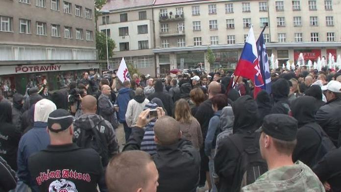 Skini měli sraz. Policie pohotovost