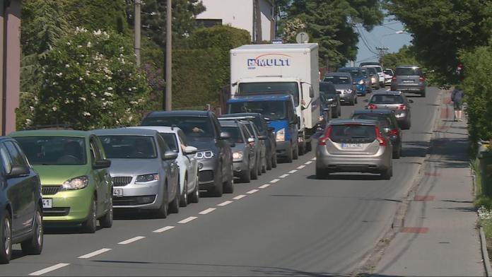 Dopravní situace v Ostravě