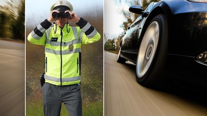 Policista měl hlídat rychlou jízdu. Někdo ho ukradl přímo od cesty!
