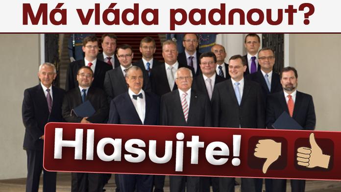 Padne Nečasova vláda? Poslanci budou dnes hlasovat o nedůvěře