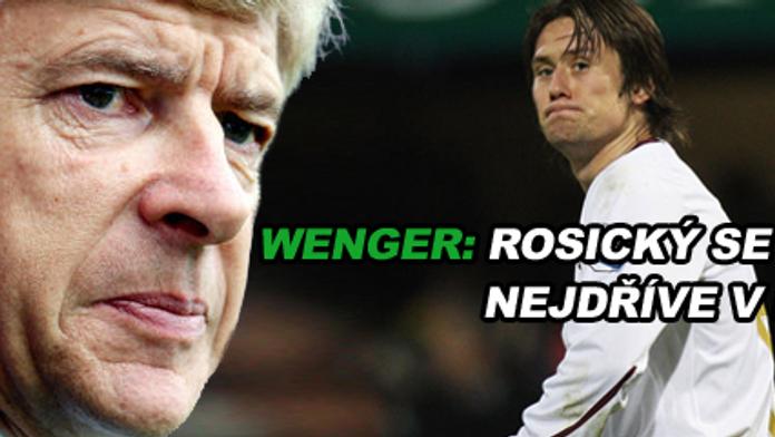 Wenger: Rosický se vrátí nejdříve v březnu!