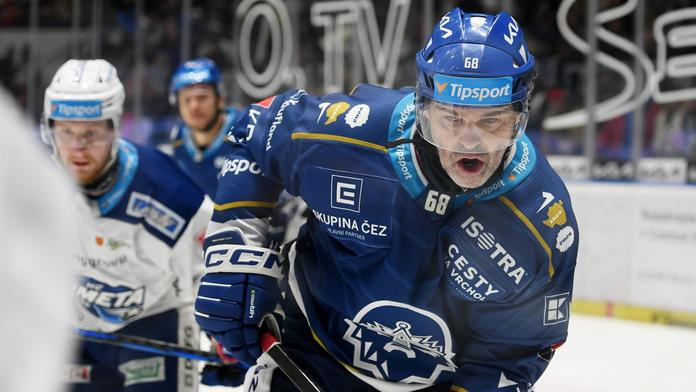 Jaromír Jágr v dresu Kladna