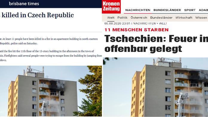 Tragický požár v Bohumíně obletěl svět! Tohle o něm píší v zahraničí