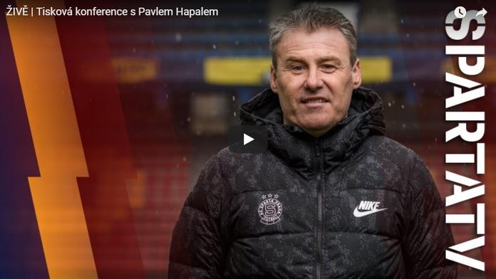 PŘÍMÝ PŘENOS: Sparta představuje trenéra Pavla Hapala