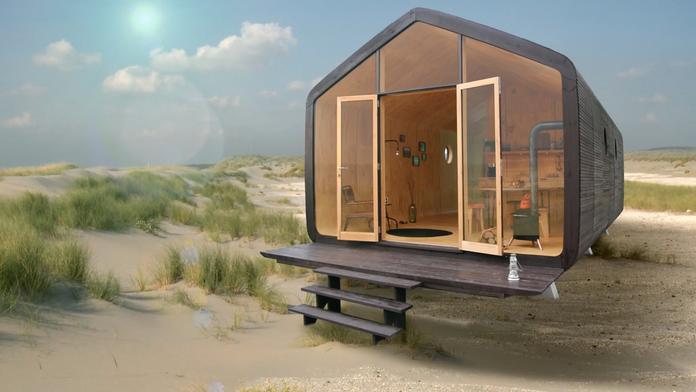 Netradiční materiál: Ekologický dům z kartonu vydrží i 100 let