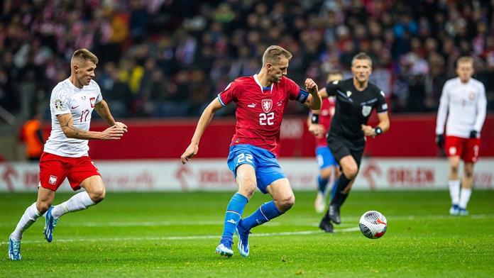 Češi na půdě Polska urvali remízu, k postupu na EURO jim stačí bod