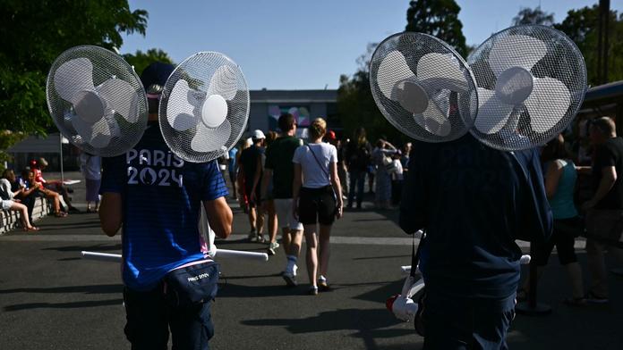Horko Paříž olympiáda