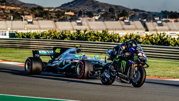 F1 majitelé pozvedli, říká Abraham. MotoGP čekají hezké časy, dodal Fabry