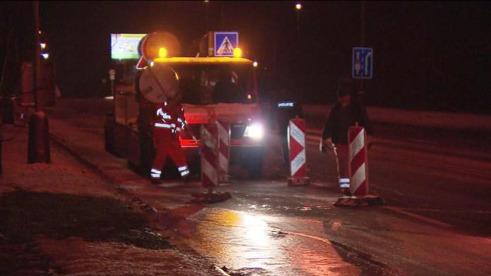 V Praze praskl vodovodní řad! Stovka domácností je bez vody