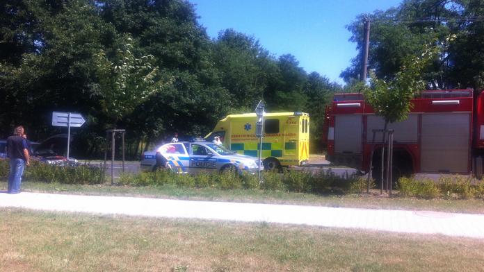 Auto smetlo u Rakovníka dvě děti a dva dospělé! Přecházeli silnici