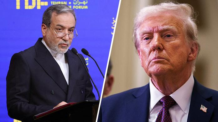 Abbás Arakčí a Donald Trump
