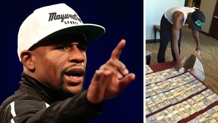Kapesné na dovolenou! Boxer Mayweather ukázal, co sebou bere