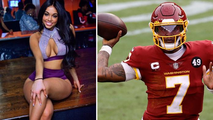Fotbalista z NFL obětí domácího násilí, praštila ho sexy manželka