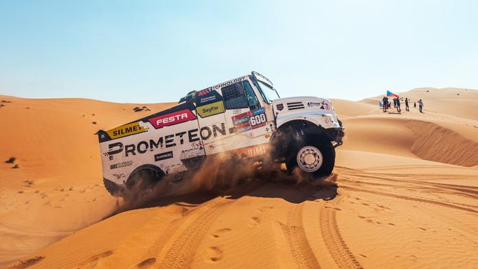 Kamion Martina Macíka na Rally Dakar