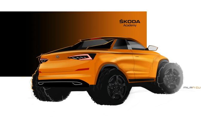 Podivná studie Škody. Z Kodiaqa staví monstrum na obřích kolech!