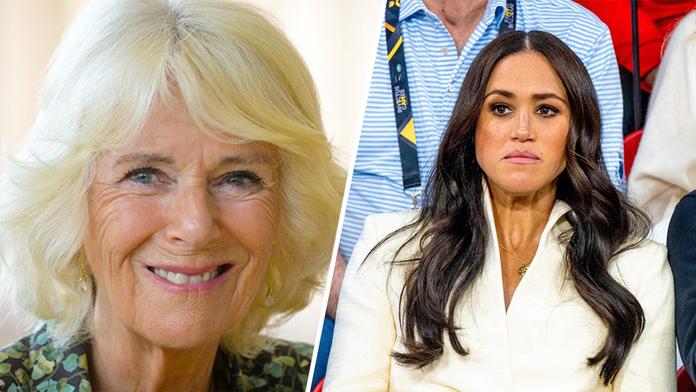 Královna Camilla a vévodkyně Meghan