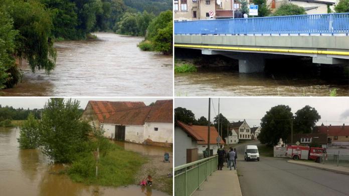 SLEDOVALI JSME: Povodně v Česku! Déšť pomalu ustává!