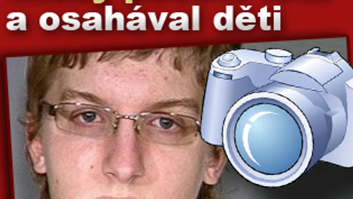 Mladý pedofil fotil a osahával děti!