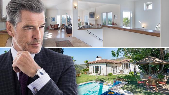 Bydlete jako 007! Pierce Brosnan prodává dům z bondovské éry