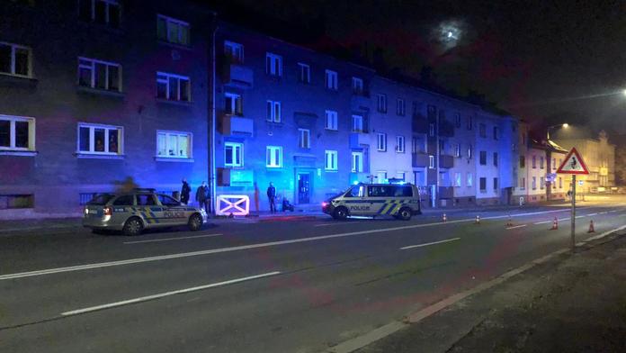 Pejskař přecházel ulici a srazilo ho auto. Muž je zraněný, pes nepřežil