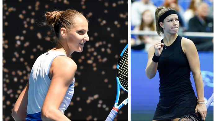 Karolíny Plíšková a Muchová jsou ve druhém kole, Vondroušová končí