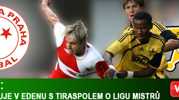 ON-LINE: Slavia remizovala s Tiraspolem a v bojích o LM končí