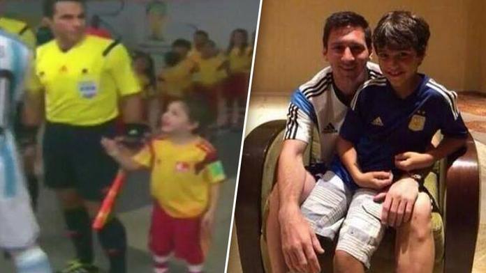 PODVODNÍK Messi se fotil s jiným chlapcem, než kterého ignoroval