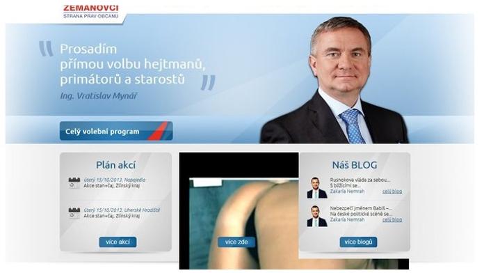 Zhrzený Šlouf utnul přístup zemanovcům na web! Je to kvůli pomstě nebo pornu?