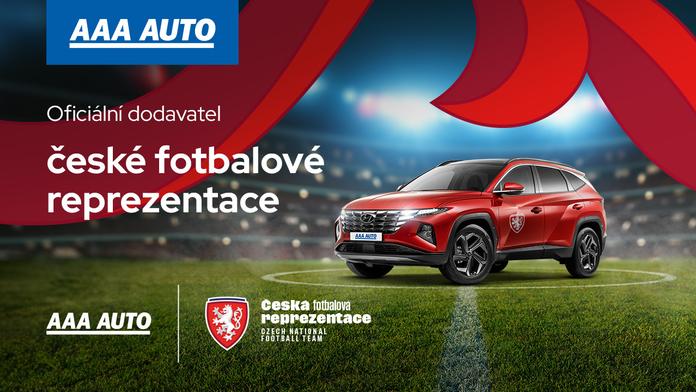 AAA AUTO se stalo partnerem české fotbalové reprezentace