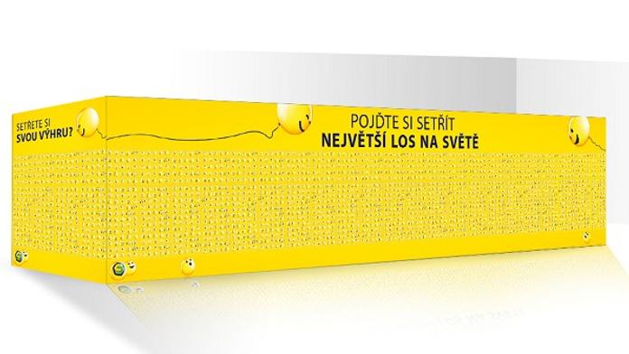 Setřete si v Praze na Zličíně největší los na světě a vyhrajte ceny za statisíce