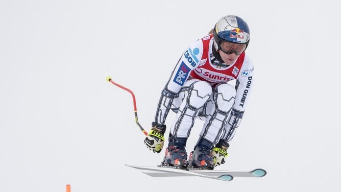 Ester Ledecká ve Svatém Mořici