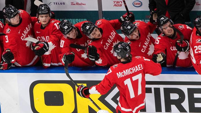 Kanada deklasovala Rusko! Ve finále mistrovství světa U20 se utká s USA