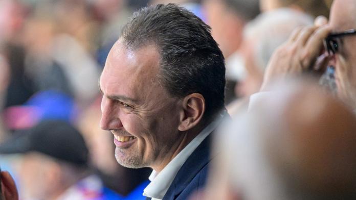 Generální manažer slovenské reprezentace Miroslav Šatan