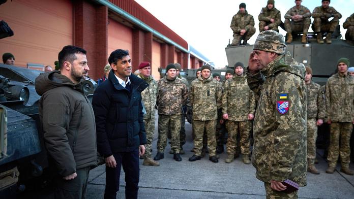 Volodymyr Zelensky Rishi Sunak