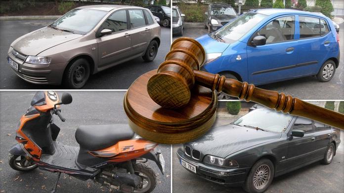 Exekutoři draží zabavený majetek: Fabie za 20 tisíc, počítače a nářadí za pár korun