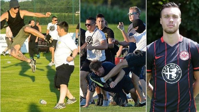 Přátelák skončil krvavě: Kadlec skóroval, pak se rvali fanoušci