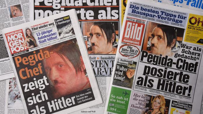 Hitler se vrátil! Tahle fotka stála šéfa Pegidy místo v hnutí