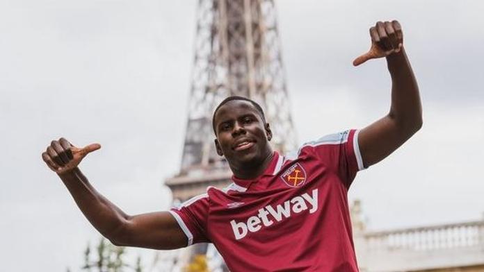 Kurt Zouma v dresu West Hamu