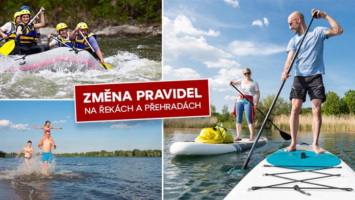 Pozor, v létě se změní podmínky pro koupání a další aktivity! PŘEHLED