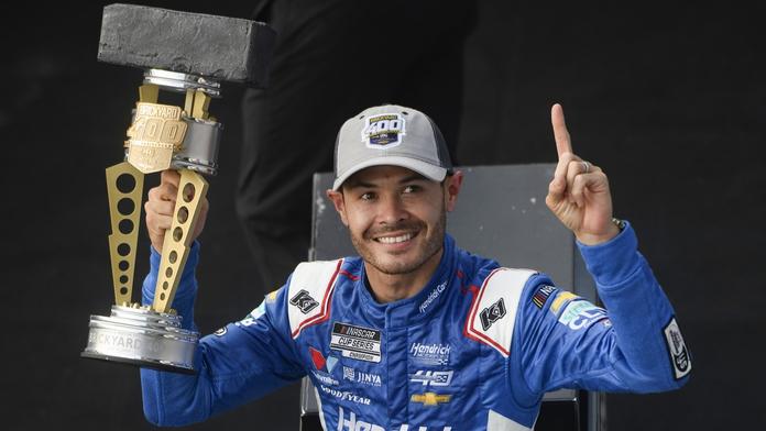 Americký závodník Kyle Larson