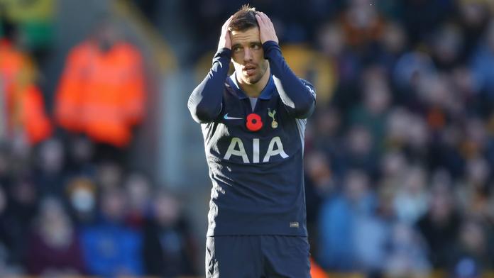 Zklamaný Lo Celso z Tottenhamu po prohře s Wolverhamptonem