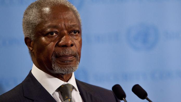 Kofi Annan rezignoval na post velvyslance v Sýrii