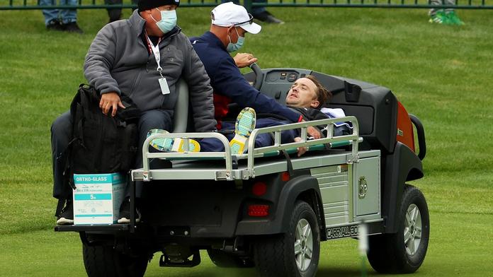 Hvězdný herec z Harryho Pottera zkolaboval při golfu. Skončil v nemocnici